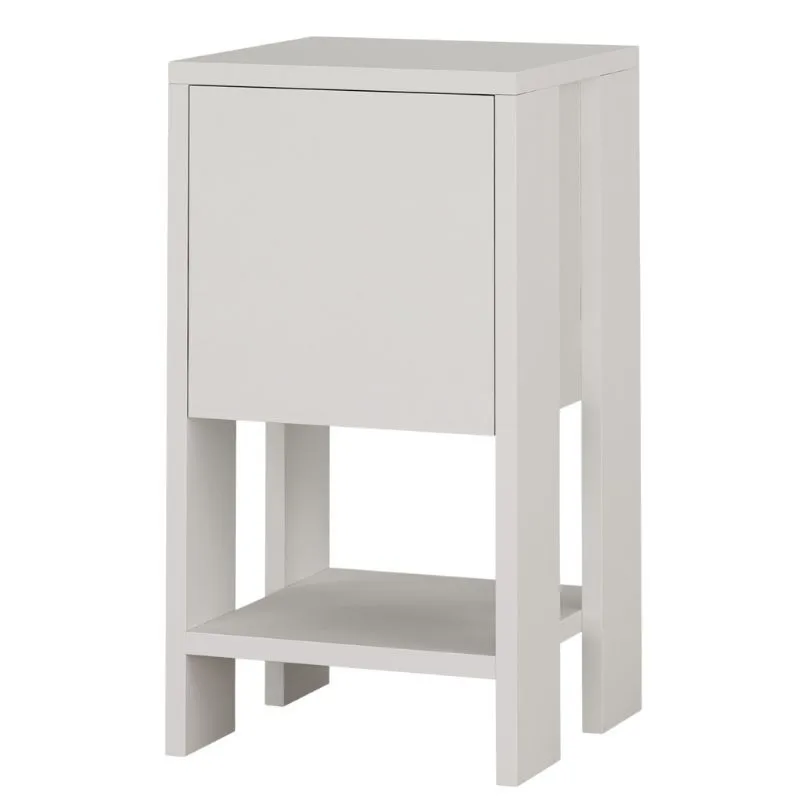 Bedside Table Gate White 30x55x30CM bedroom