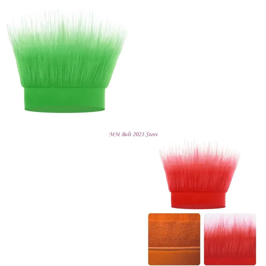 

49ME Sports Fan Hairy Hat Headgear Fun Halloween Costume Accessories Photo Props