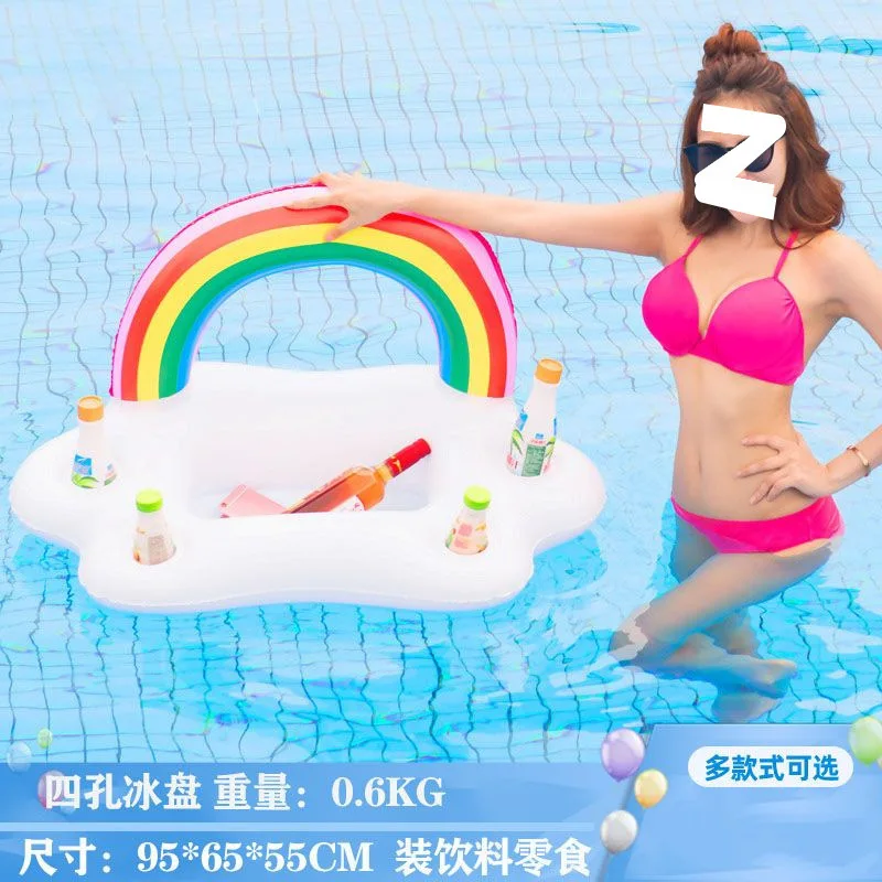 Zattere da piscina Gonfiabili Ride-on Gioca con divertimento in acqua Divano pieghevole in PVC Gonfiare la poltrona Galleggiante Nuoto estivo Giocattoli da spiaggia al mare