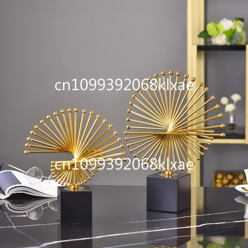 Creative light luxury metal ornaments