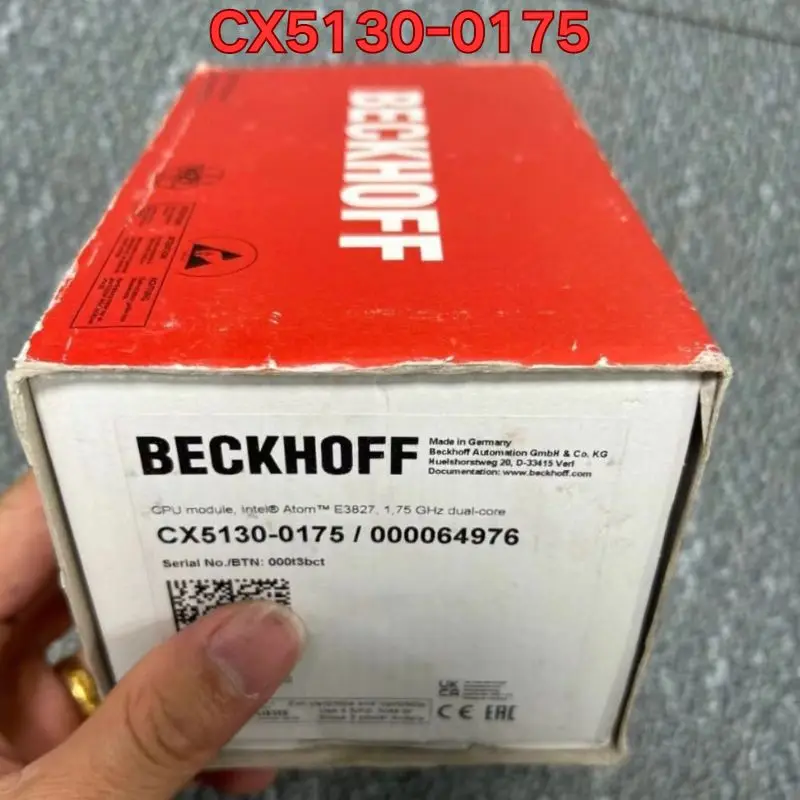 New PLC module CX5130-0175 Need to negotiate