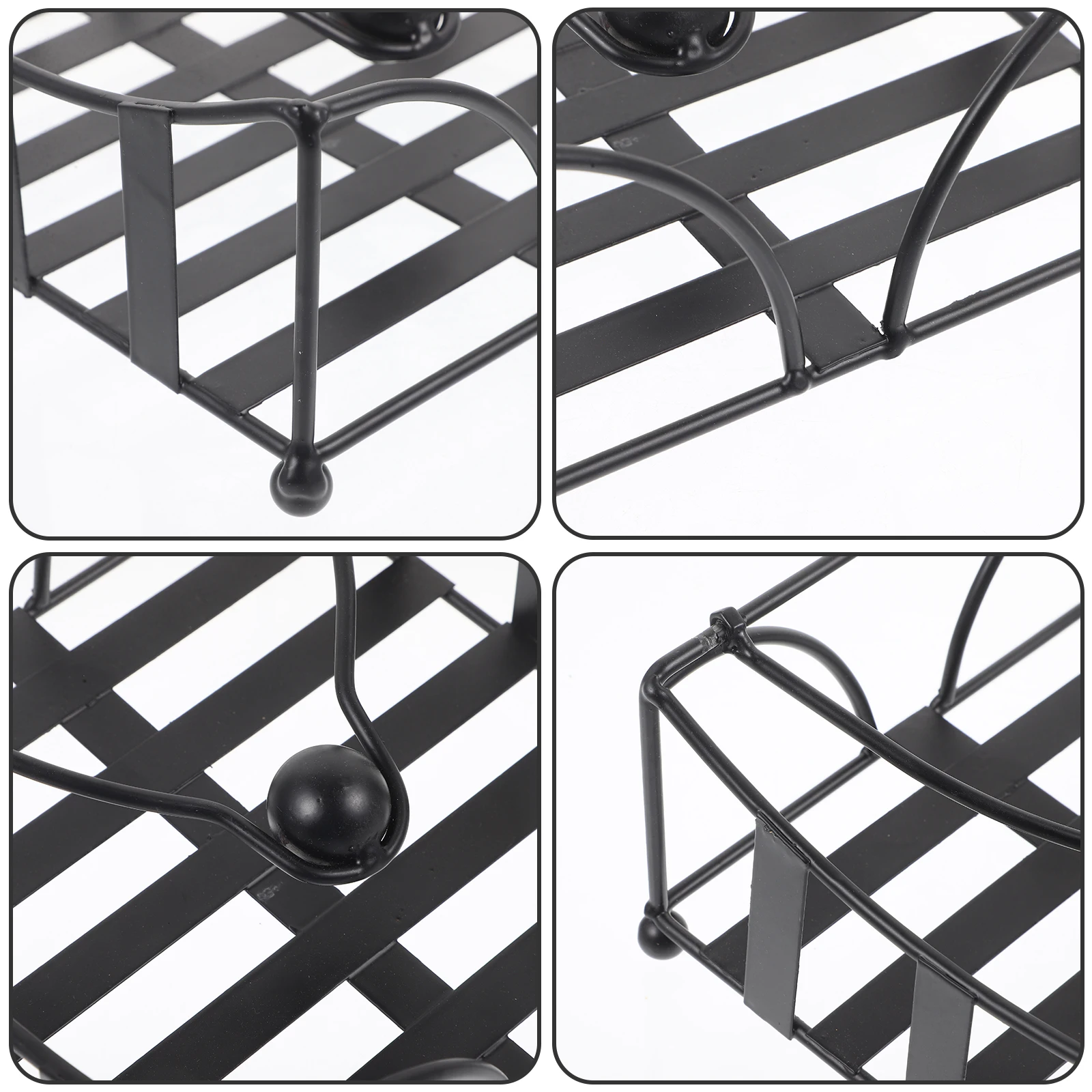 

Rustic Metal For Tabletop Paper Tissue Storage Restaurant Dispenser Freestanding Napkin Rack Kitchen Tissue Holder Napkin Holder