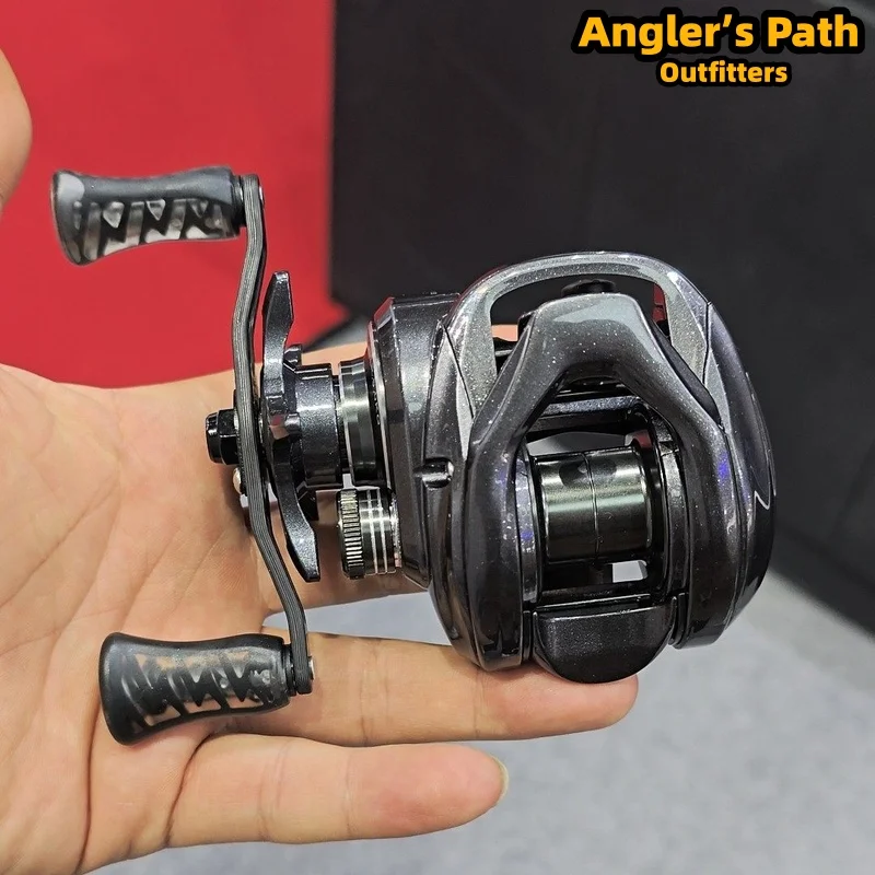 Lufaxi Dc Baitcasting Reel Magnesium Alloy Smart Electronic Brake Full Metal Micro Bait General Purpose Click Noise Bluetooth