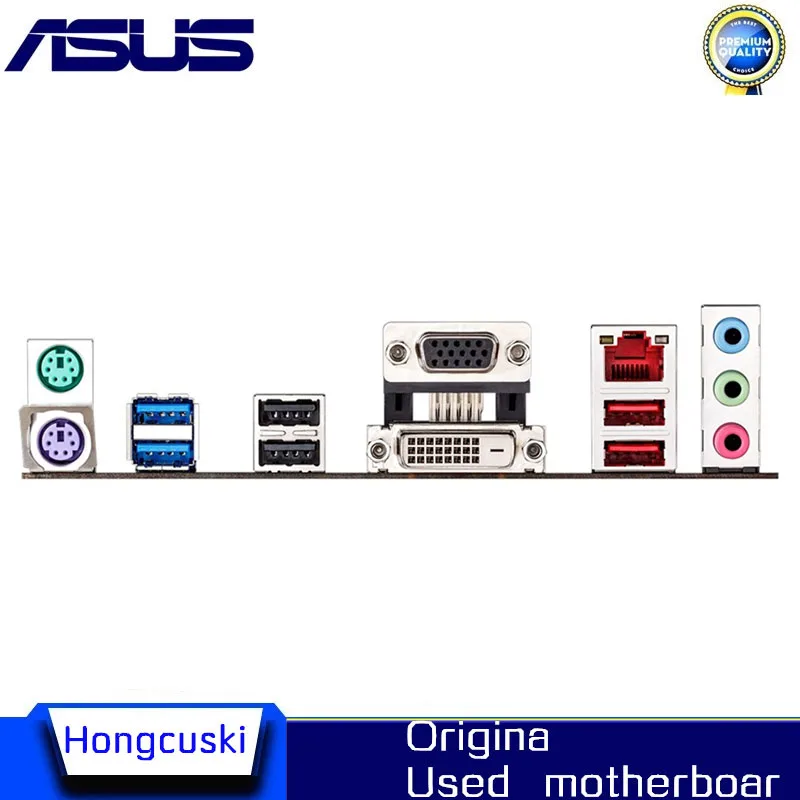 Imagem -03 - Placa-mãe Usada para Asus B85m-v5 Plus Soquete Lga 1150 Lga1150 Ddr3 Sata3 Usb 3.0 Sata3 Desktop