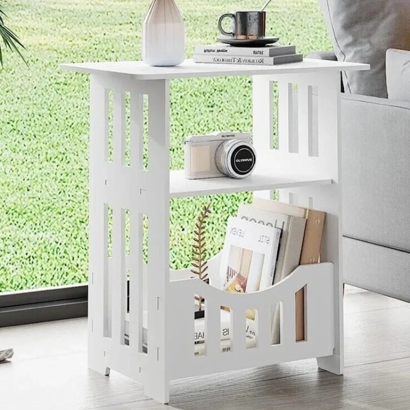 

Table Living Room Cabinet Side End Coffee Tea Table Nightstand Storage Shelf for Bedroom Bedside