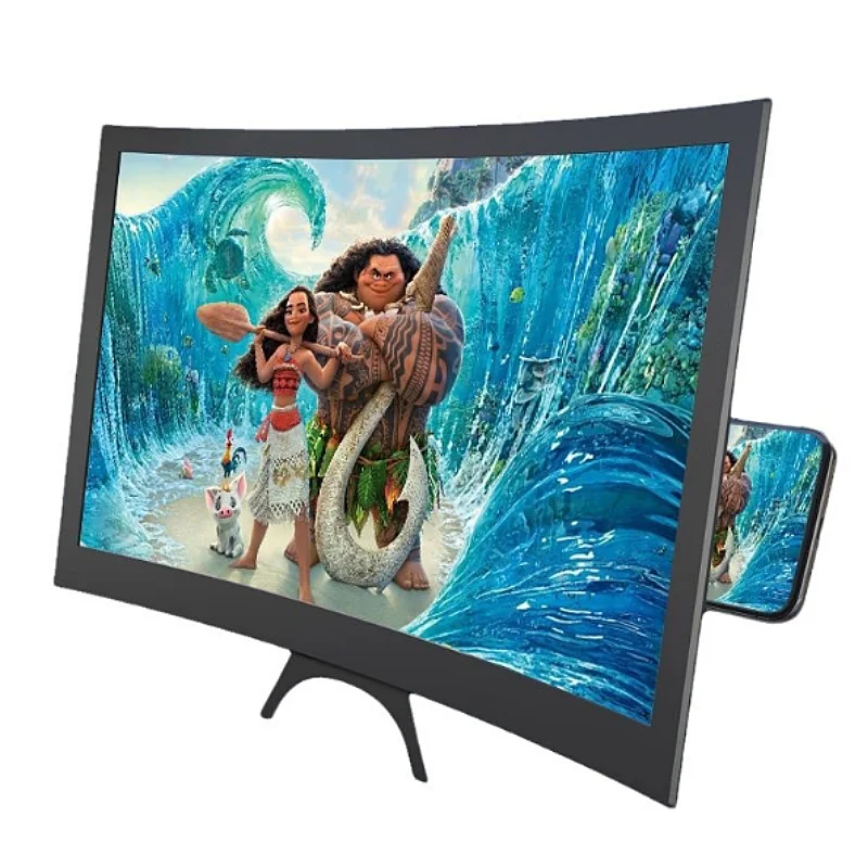 Ultra Clear Phone Screen Lupa Curvo 12