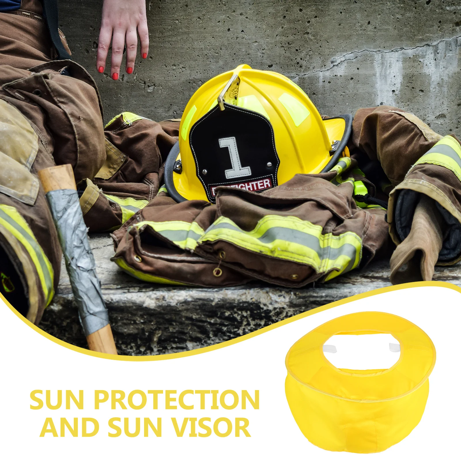 

Hard Hat Shade Cooling Cover Breathable Sweat-Absorbent Neck Protector Construction Site Accessories