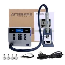 ATTEN ST-862D Hot Air Gun Soldering Station Lead-free Intelligent Digital Display 1000W Rework Station For Phone PCB Chip Repair