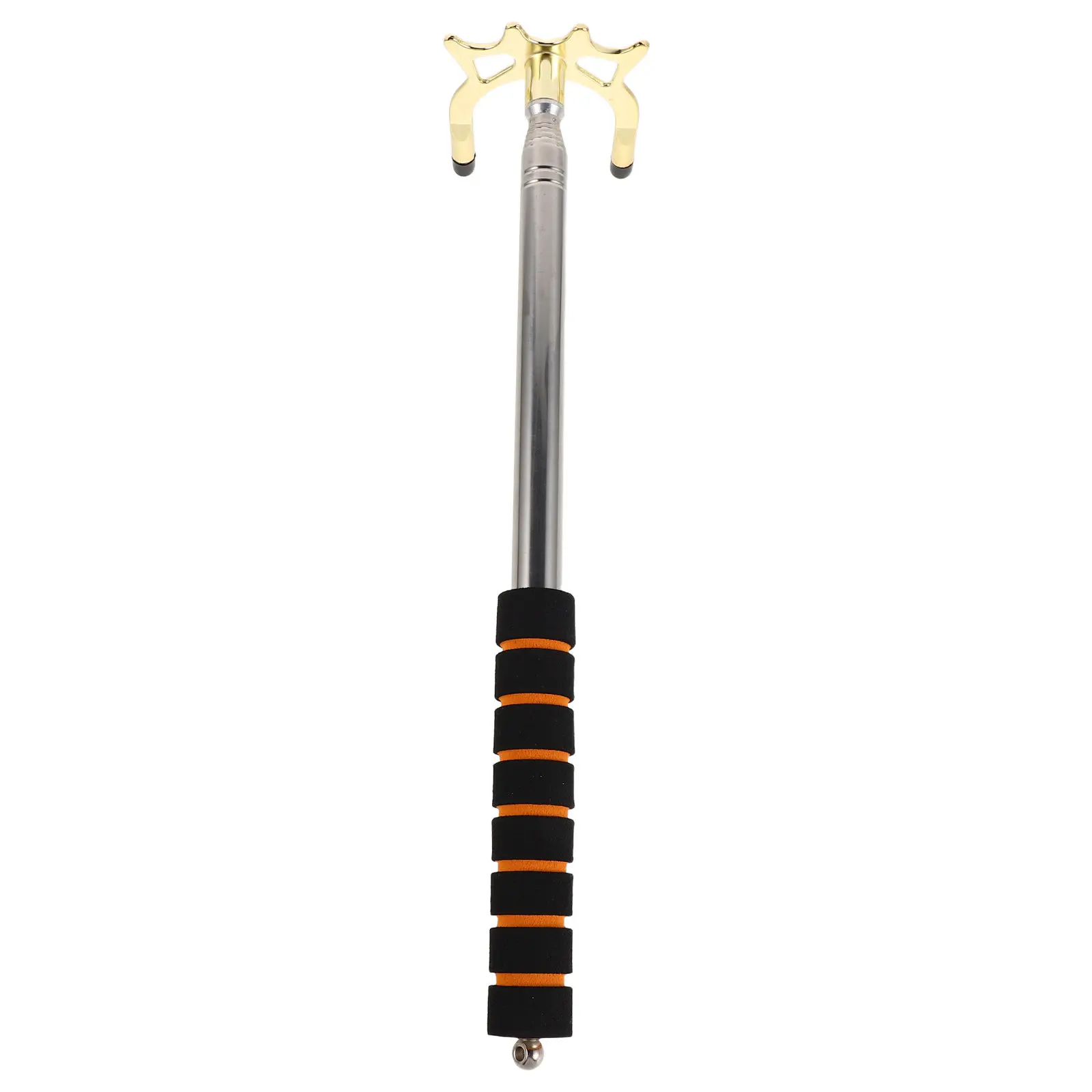 Telescopic Pool Bridge Stick Stainless Steel Retractable Billiards Cue Bridge for Snooker Table High Precision Aiming Portable