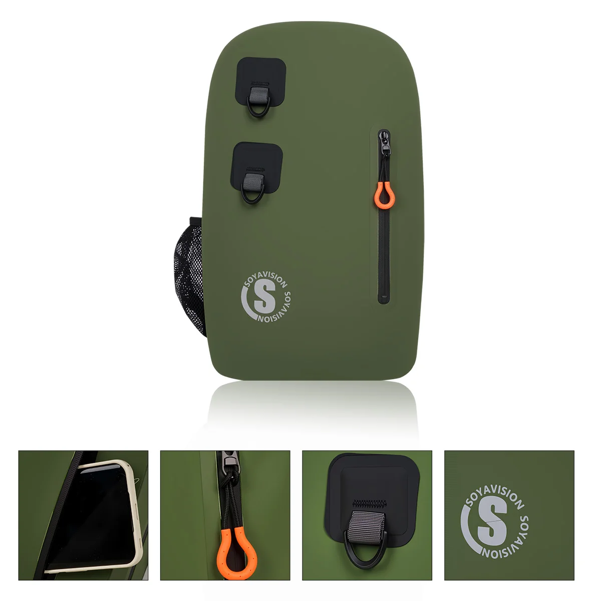 Motorcycle Multifunctional Fishing Shoulder Bag Fishing Tackle Waterproof Bag Outdoor Capacity Fishing Lures Line Box Storage