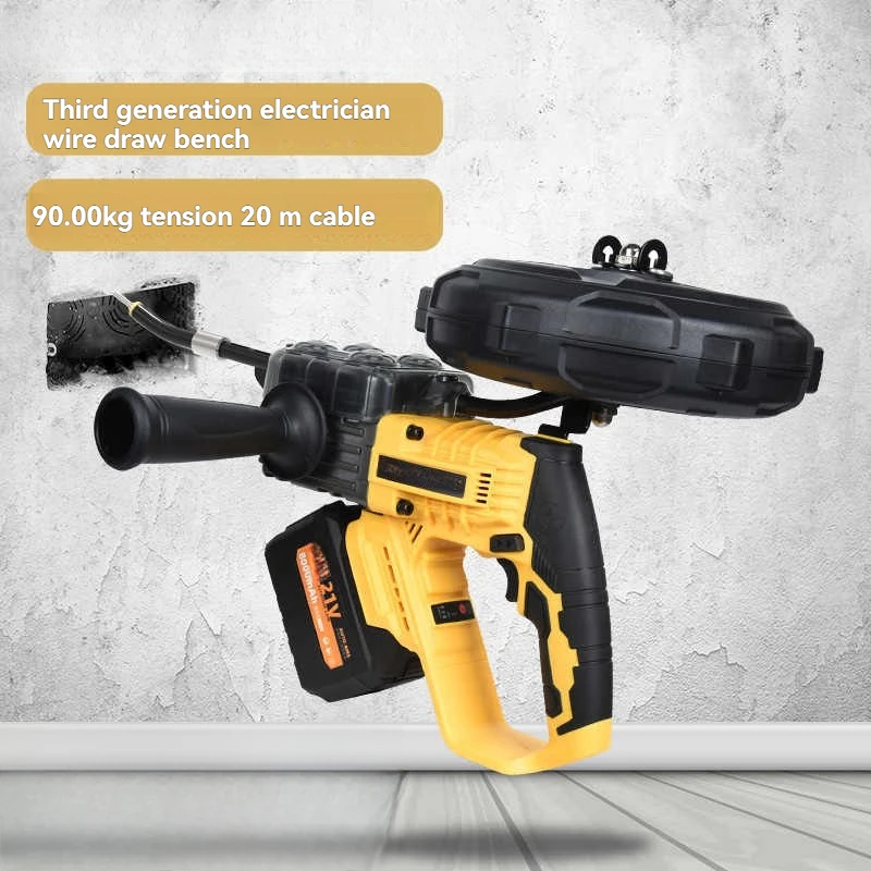 Electrical Professional Threading Machine Fully Automatic Electrical Wire And Cable Drawing Machine Wire Puller