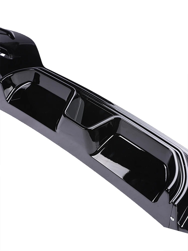 لسيارات BMW 1 Series F20 F21 LCI 2015 -2019 CS المنافسة MP Style M Sport M Tech ألياف الكربون المصد الخلفي الناشر الملحقات #4