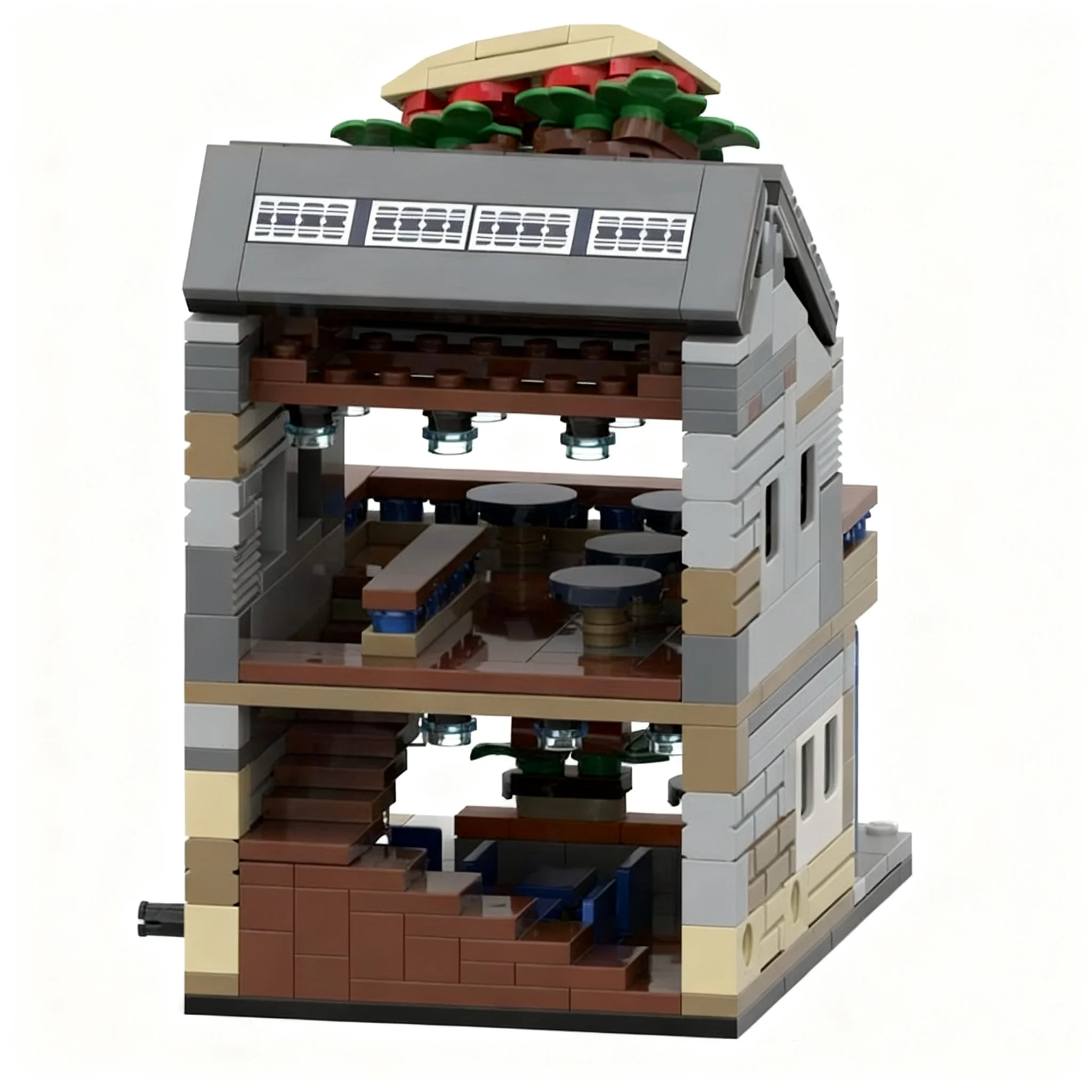 382 ชิ้น MOC MINI Sub Shop อาค - Art Craft Ideas For Christmas บทวิจารณ์และราคา
