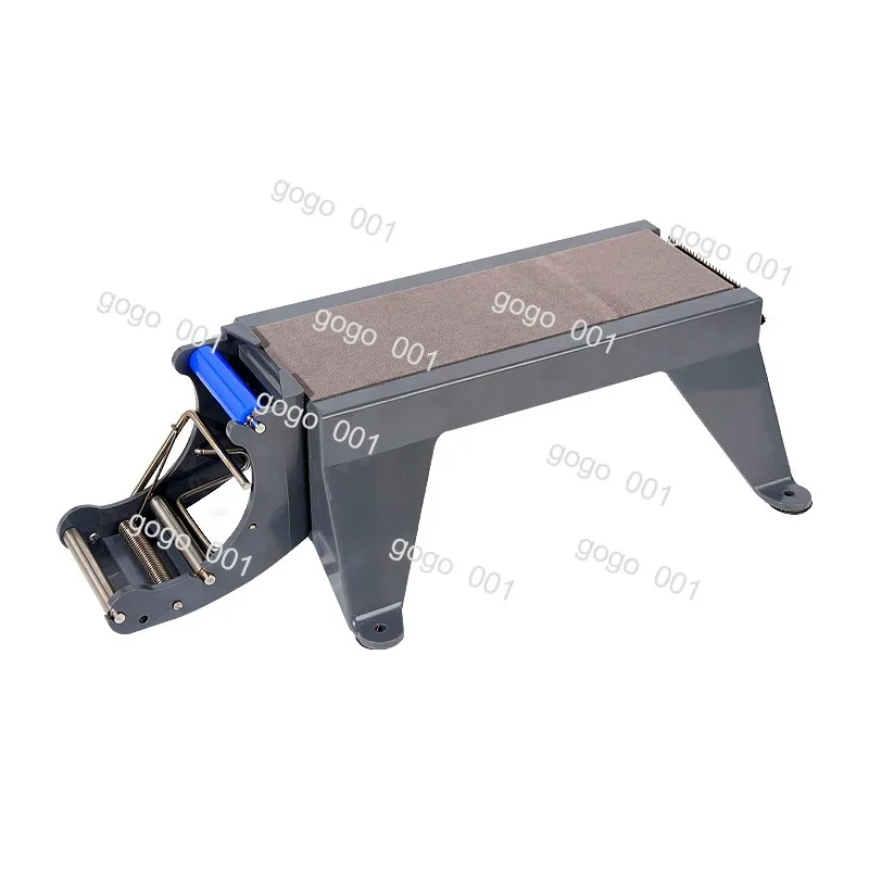 Desktop Packing Tape Dispenser with Cutter, Clear Box Sealing Machine, Manual Packaging Tool for Shipping, Gift Wrapping