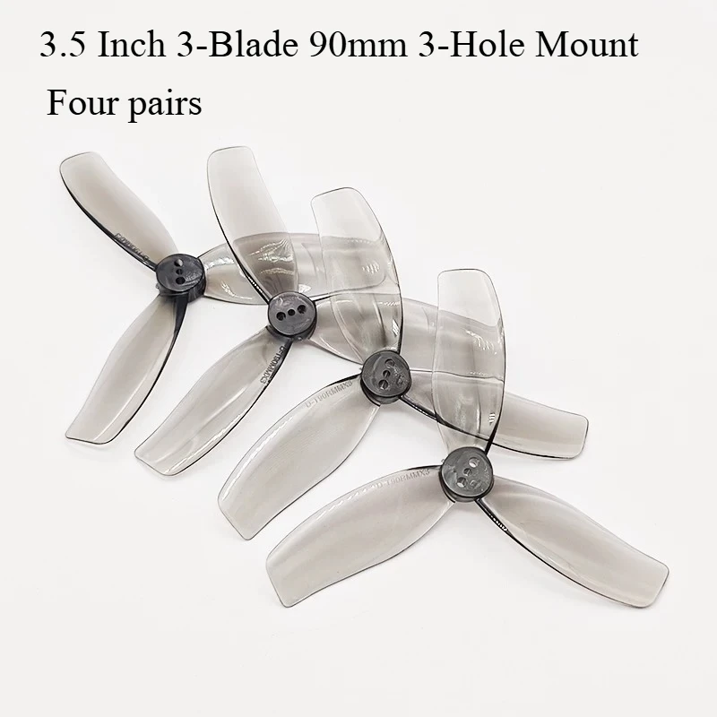 fpv-propeller-dt90mmx3-35-inch-3-blade-90mm-3-hole-mount-for-racing-quadcopter-4-pairs-per-set-hobby-accessory-parts
