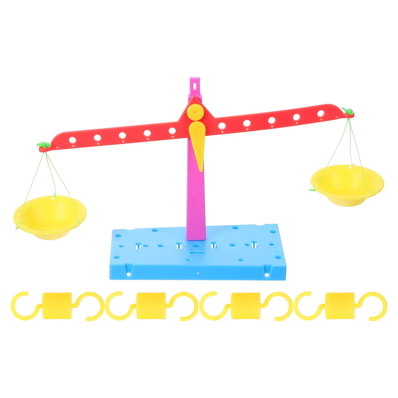 1 set 1 Set Diy Balance Toy, Stem Lever Balance Scale For Kids, Educational Science Experiment Kit, Assembly Plaything For