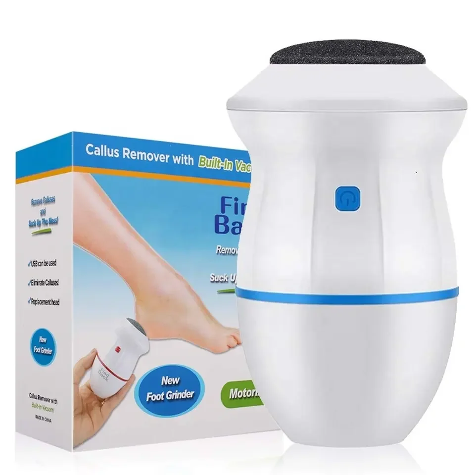 Electric Foot Grinder Foot Callus Remover Rechargeable Foot Files Clean Machine Feet Care Tools for Exfoliator Pedicure Device