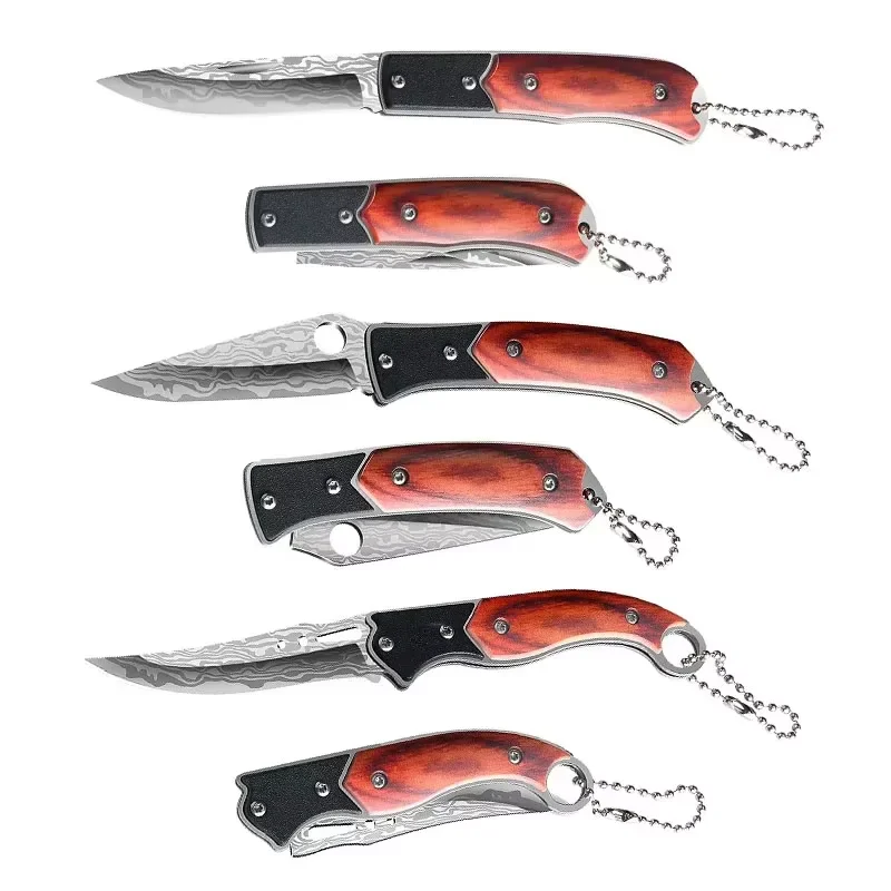 Stainless Steel Folding Kitchen Knife Fruit Paring Vegetable Cutter Utility Knife Pocket Knife for Cooking Kitchen Accessories