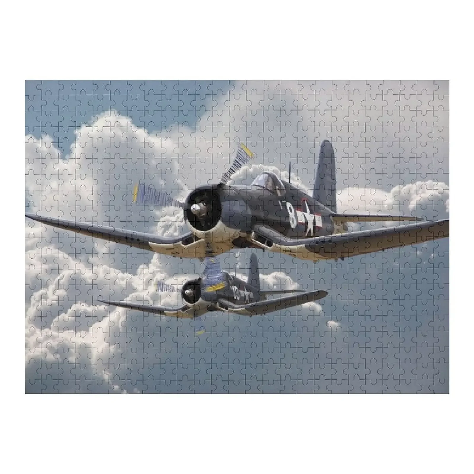 

Головоломка F4U Corsair, персонализированная деревянная головоломка с именем на заказ, деревянные новые игрушки для детей, головоломка 2022
