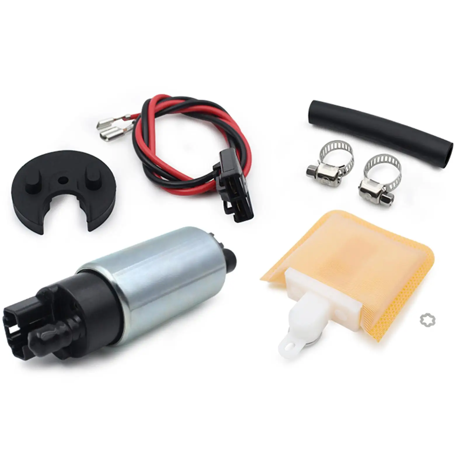 Fuel Pump Accessories Silver for Ducati Monster S4 2002 Monster 696 2009-2011 Hypermotard 1100 2008-2010 Monster 800S 2003