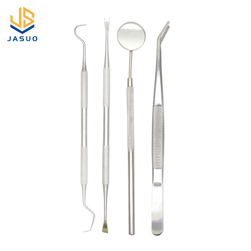 Instrument dentystyczny zestaw dentystyczny lusterko w kształcie ust sonda hak Pick zestaw pęset dentystyka dentista przygotuj narzędzie narzędzia do czyszczenia zębów — zdjęcie 7