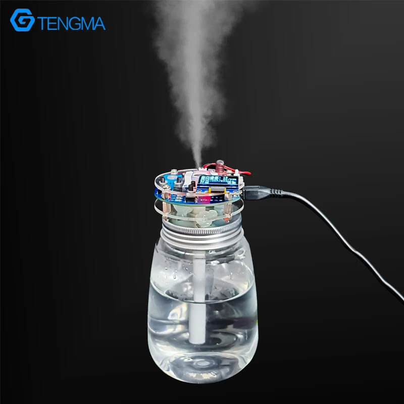 USB Humidifier Kit DIY Welding Exercise Circuit Board STG Atomizer Controllable Humidity Timing