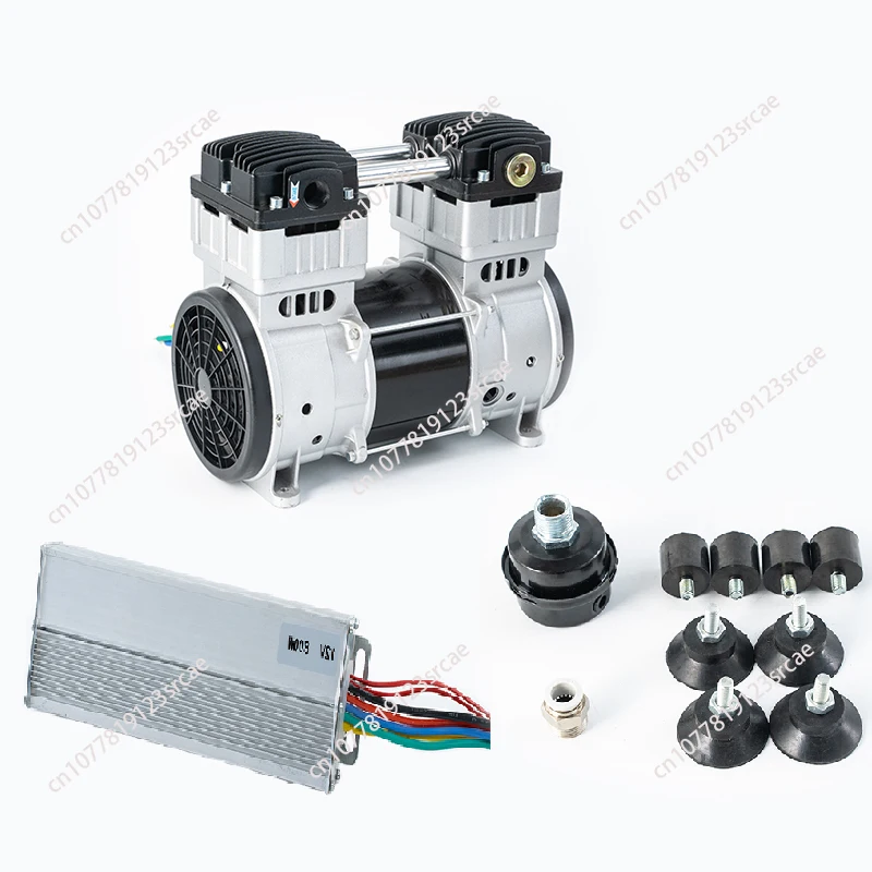 

1/4 Brushless Motor Controller DC Air Compressor OL180AD Single Double Stage Vacuum Pump DC12V/24V/48V DC Vacuum Pump