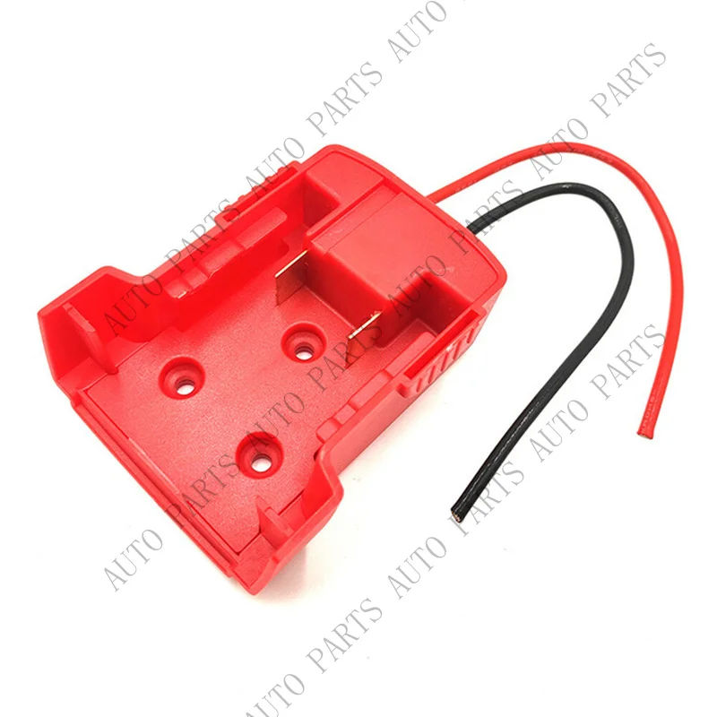 A+ Battery Adapter For Milwaukee M18 18V - 20V Power Connector Adapter 12AWG Wires