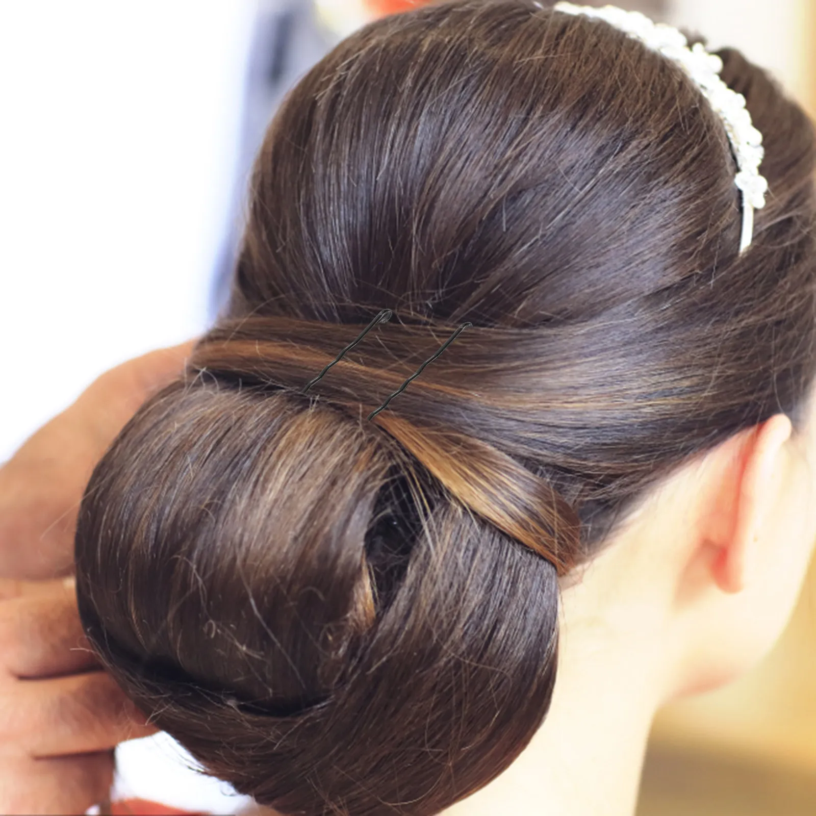 

500Pcs Hairpins Metal Bobby Pins Hair Clips for Women Wedding Party Everyday Hair Styling Tools Accessories