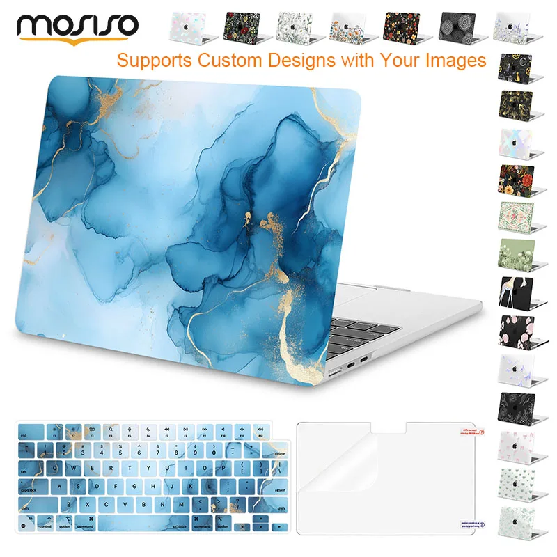 Custom Case for 2025 MacBook Air Pro 11 12 13 13.3 14 15 16 inch M5 M4 M4 M3 M2 M1 A3240 A3113 A2681 A3112 A2442 Laptop Cover
