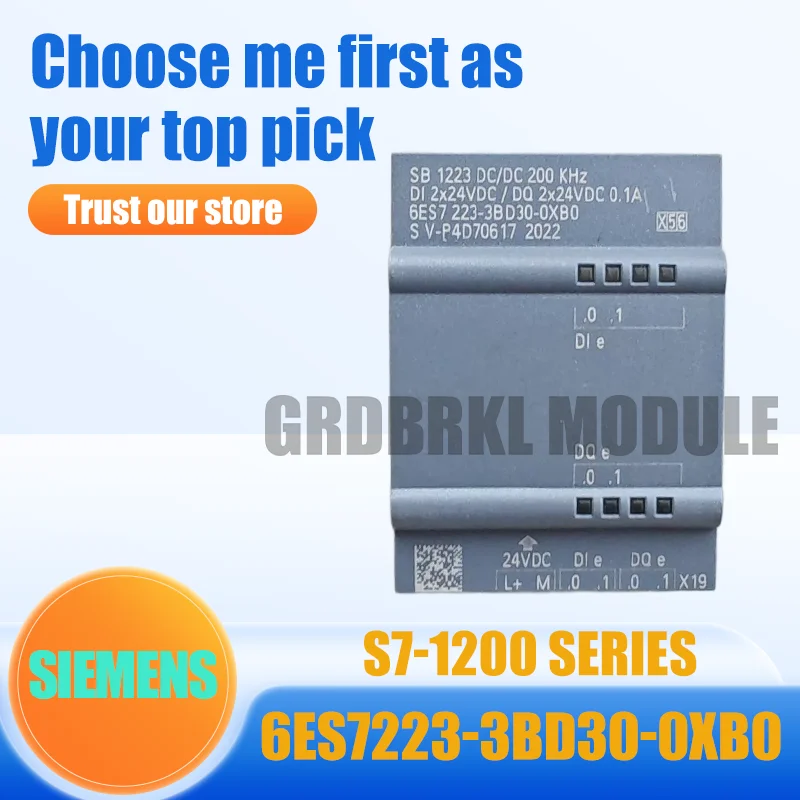 

New Original SIEMENS 6ES7223-3BD30-0XB0 6ES7 223-3BD30-0XB0 S7-1200 Relay Digital Input Output Module