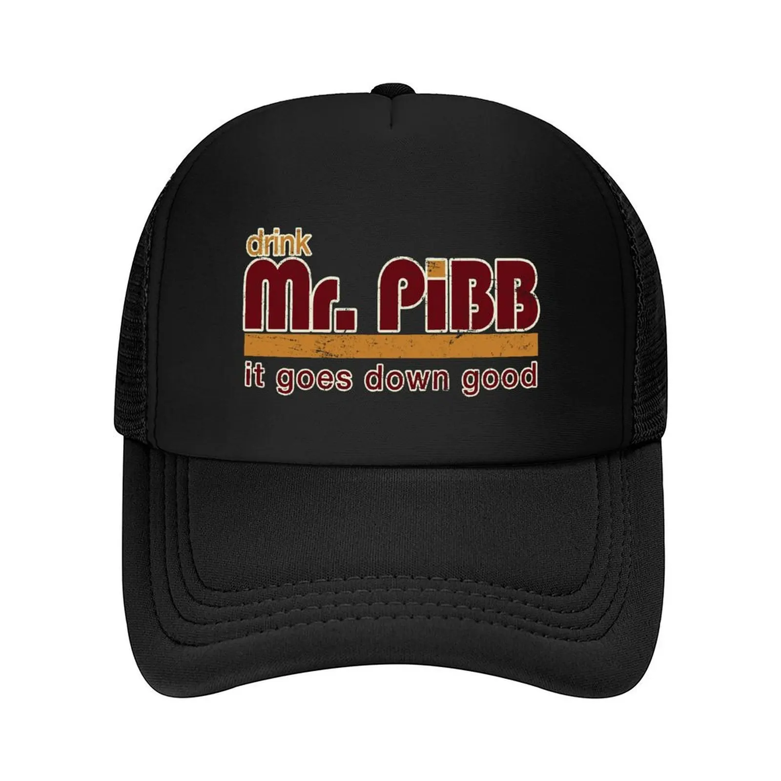 

Distressed Drink Pibb Baseball Cap fishing caps man New In The Hat Beach Outing Sun Cap Golf Men Women's