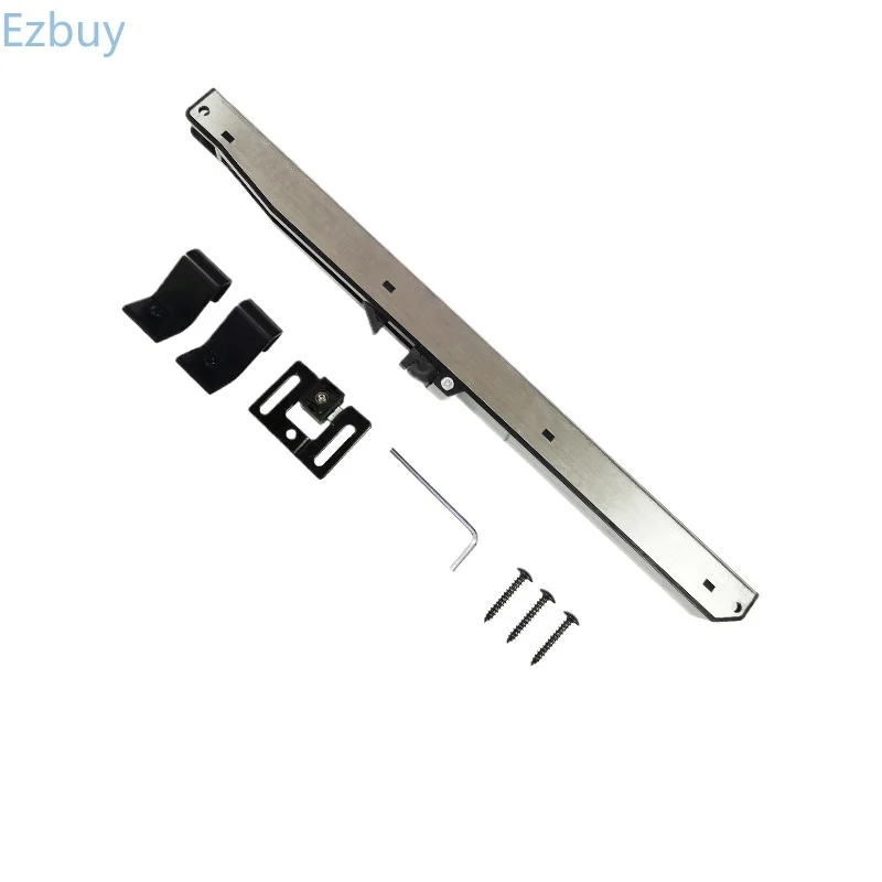 Silver Close Mechanism Soft Soft Close Hardware High Quality Hole-free One-way Operation Close Mechanism Damper