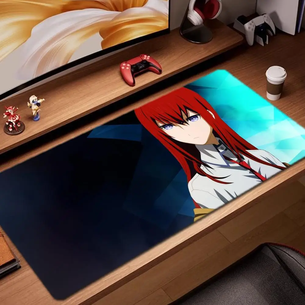 

Коврик для мыши с воротами в стиле аниме, игровые аксессуары, коврик для клавиатуры, XXL, большой запирающий край, 900X400 мм, настольный коврик, игровой коврик для мыши