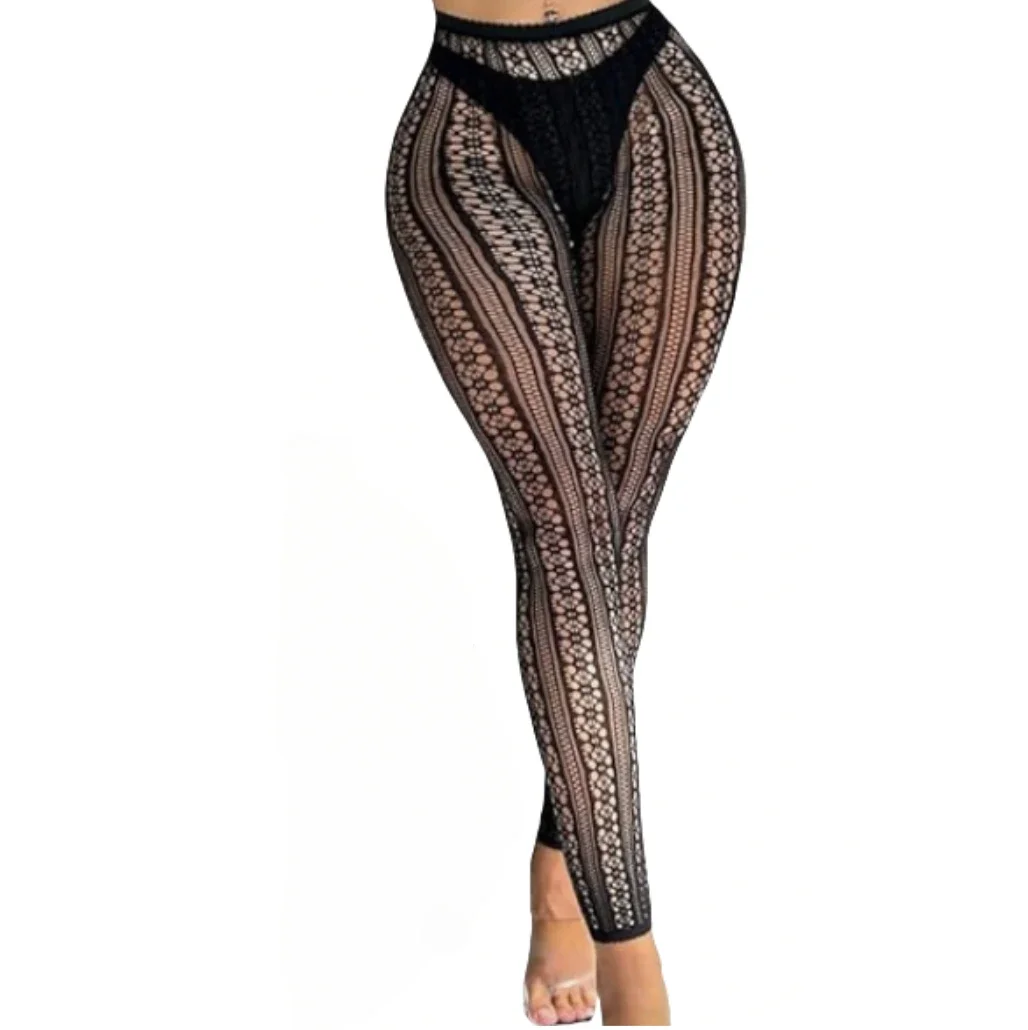 Multi-color Pantyhose Woman High Waist Tights Erotic Fishnet Thigh High Legging Plus Size Hosiery New Women's Porn Bodystockings