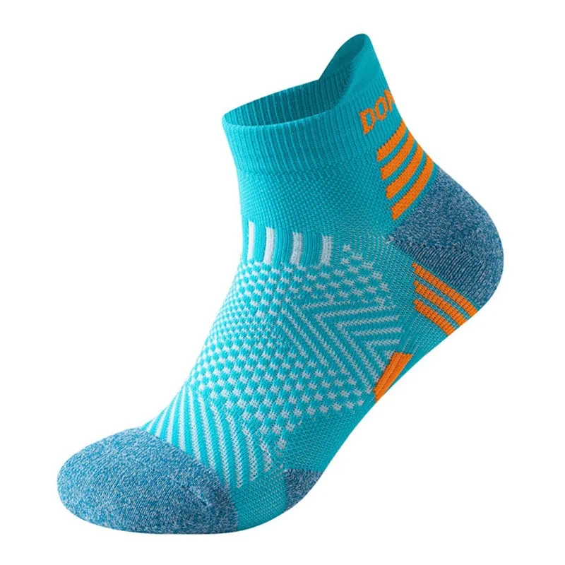 2024 Professional Marathon Running Sock Men Women Sports Fitness Thickened Cushioned Short Tube Low Cut Boat Ankle Socks