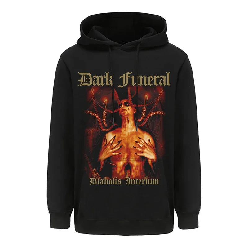 Black Metal Dark Funeral Hoodie Sweatshirts Men/women Hip Hop Streetwear Hoody Tops Harajuku Styles Oversized Hooded Clothing