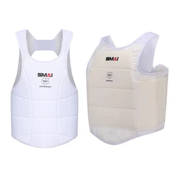 WKF approvato BODY GUARD maschio WKF certificazione SMAI Karate Chest Protector Men Extreme Boxing BODY PROTECTOR