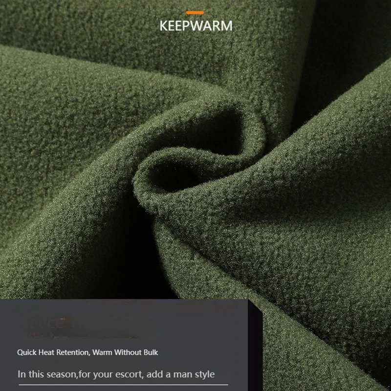 Chaquetas de senderismo al aire libre para hombre, chaqueta táctica Softshell de invierno con forro polar, cortavientos impermeable a prueba de viento de estilo americano