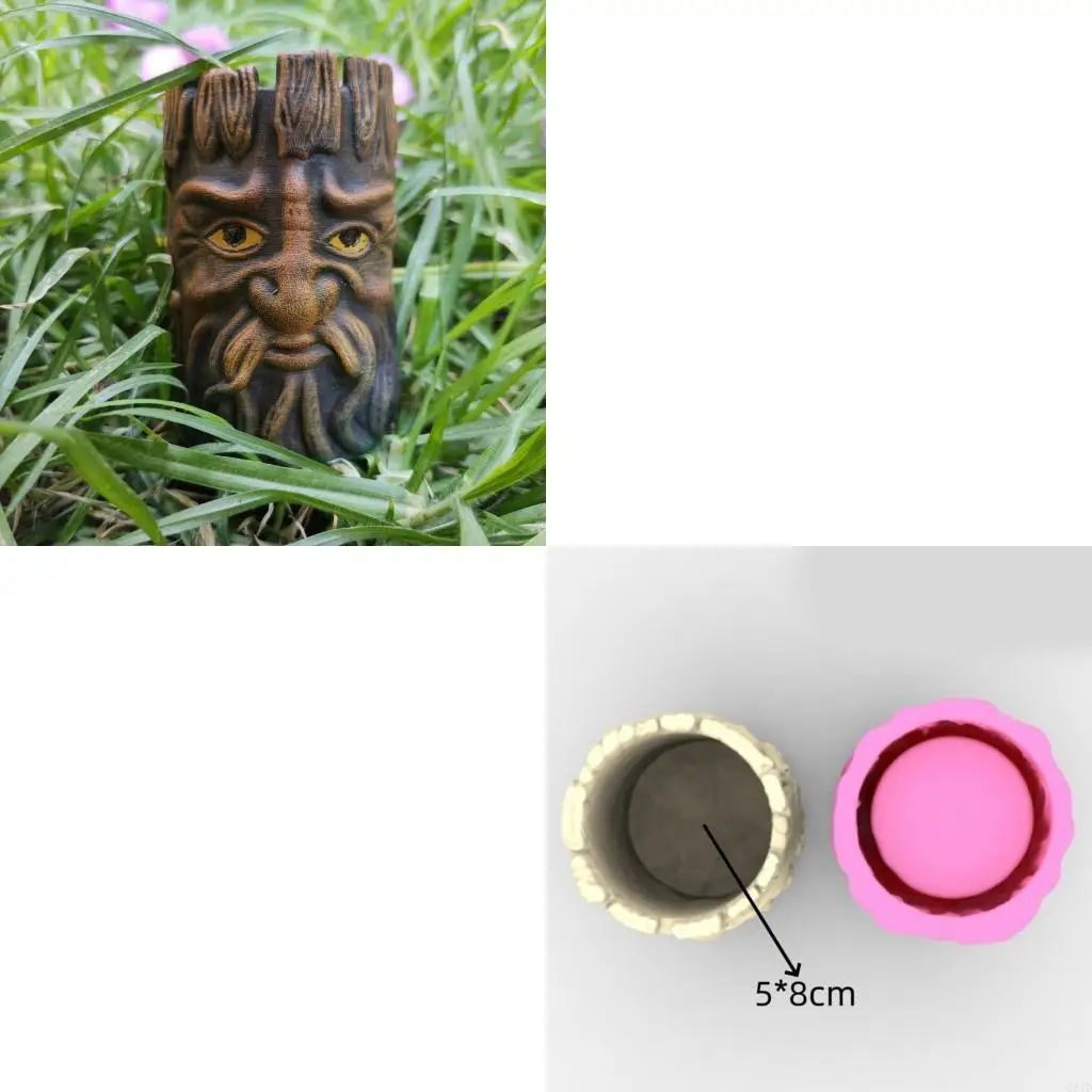 

Форма для вазы из смолы, формы для ваз для цветов, форма для сочных растений, пень, форма для украшения, формы для ручного