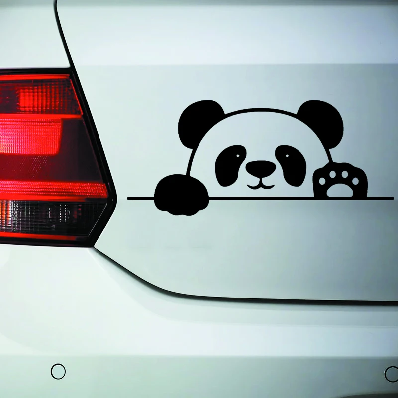 Adorable Panda Waterproof Vinyl Stickers - Decorative Decals for Laptops Phones Cars Accessories