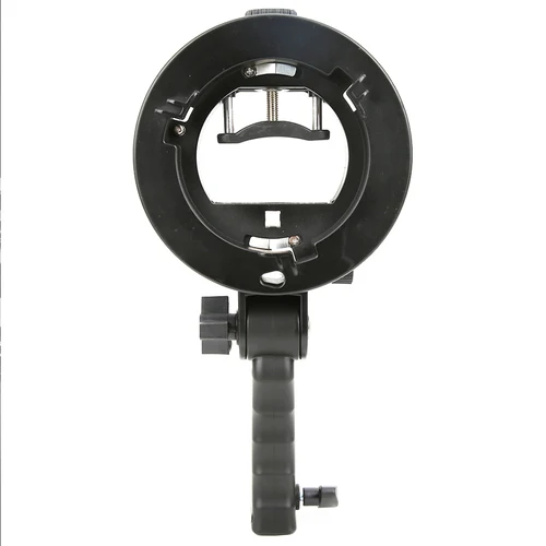 Imagen 1 del producto Empuñadura de mano en forma de S, accesorio de soporte para Bowens, montaje de cámara, linterna superior, negro, nuevo