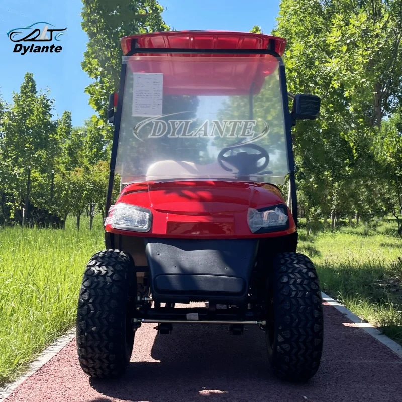 

Малогабаритный классический туристический электрический внедорожник с кузовом-контейнером, многоцелевой грузовой гольф-кар, 48В, для обслуживания объектов