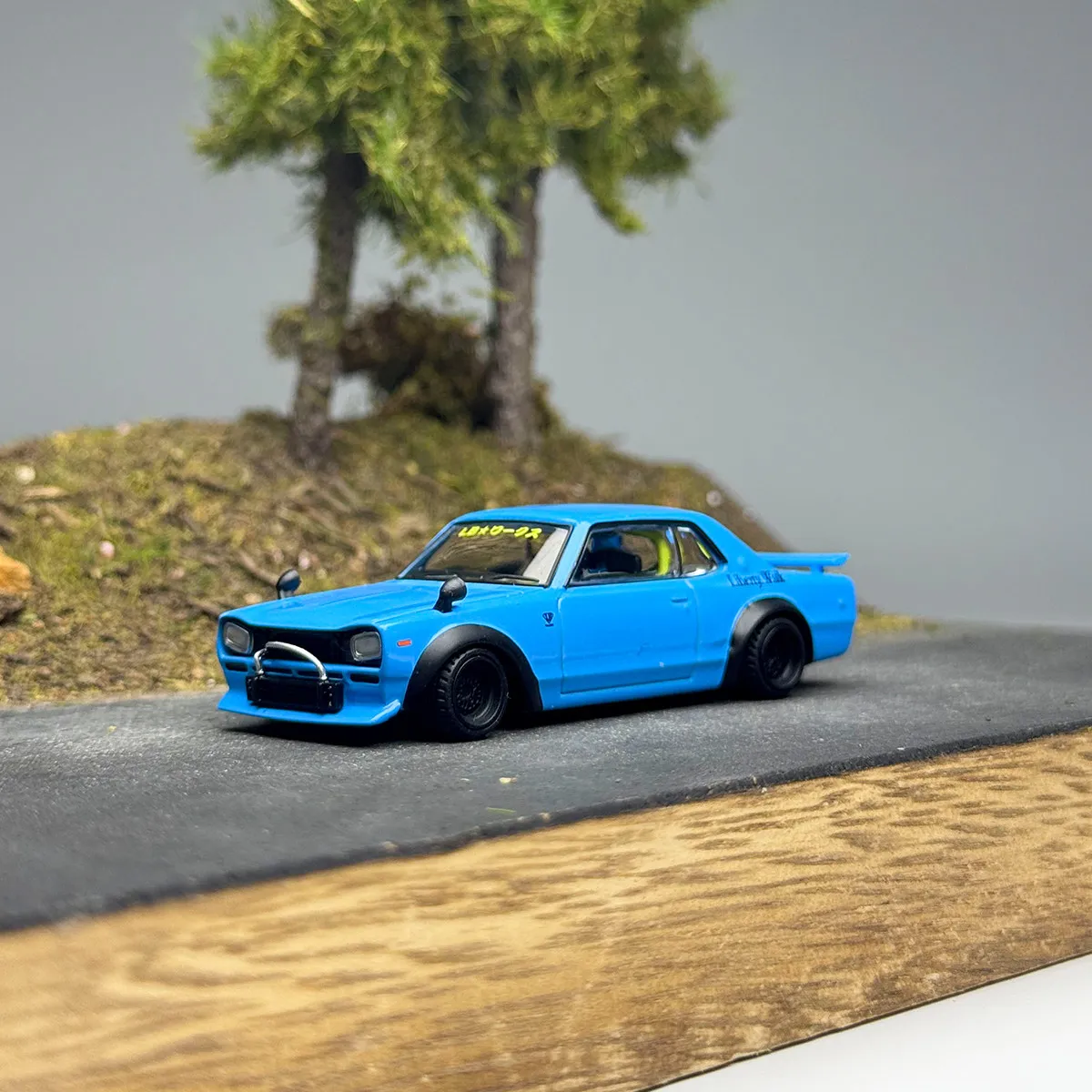 minigt-1-64スケール-ダイキャスト合金-1169-ブルー日産-lb-おもちゃスポーツカーモデルクラシックノスタルジア大人のギフトお土産静的ディスプレイ