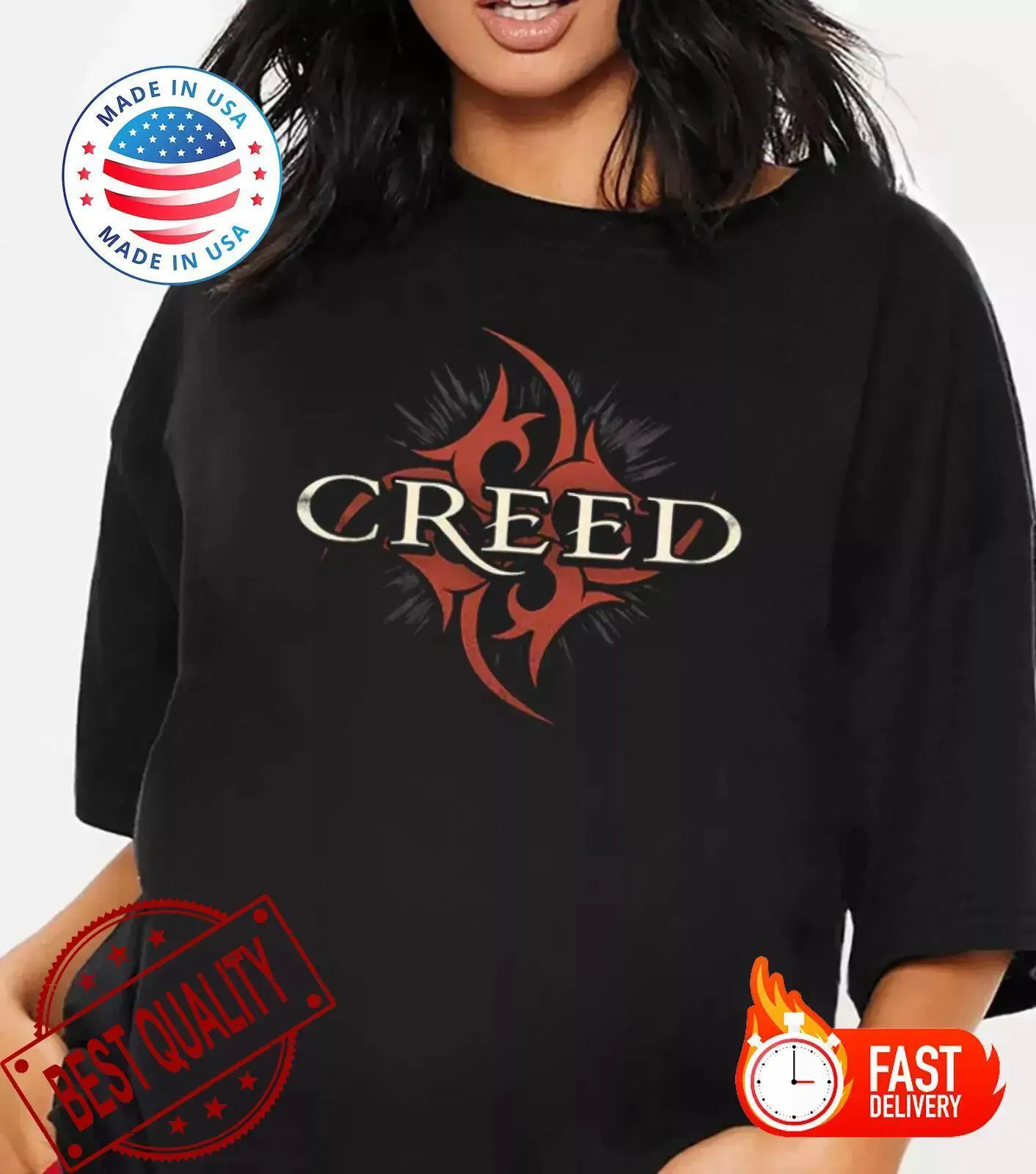 2024 Creed Tour Shirt Creeds Summer of 99 Tour T-shirt Unisex Graphic T-shirt