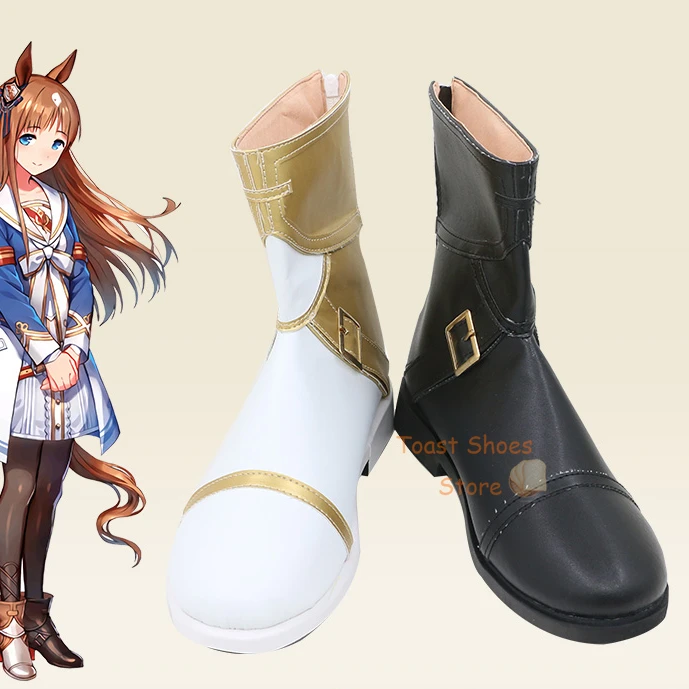 

Anime Umamusume: Pretty Derby Silence Suzuka Cosplay Boots Comic Anime for Con Halloween Party Cosplay Costume Prop Sexy Style