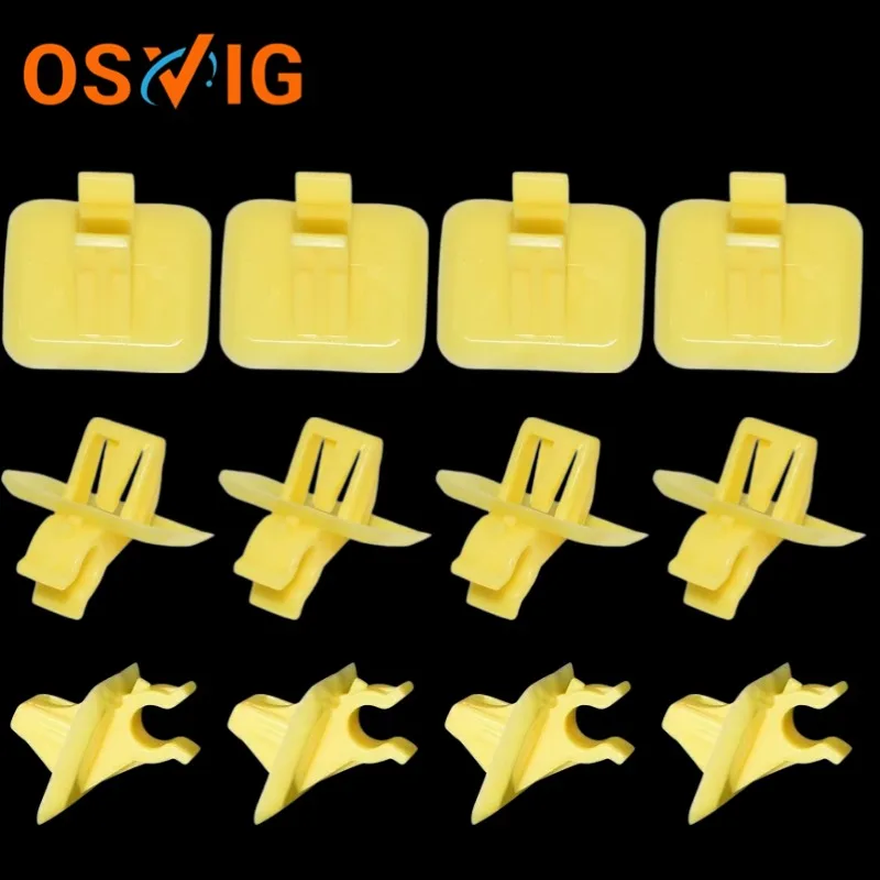 4 SZT. 68294220AC 68294220AB 68294220AA Pasuje do Klipsów Podpórki Maski Chrysler Jeep 18-20