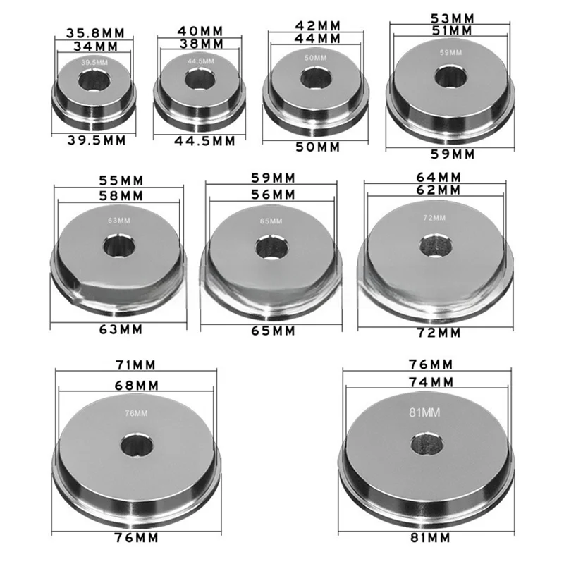 

A65P-Инструмент для установки подшипника ступицы колеса Подшипник Внешнее кольцо Кольцо седла Сальник Уплотнительное кольцо Инструмент для прессования