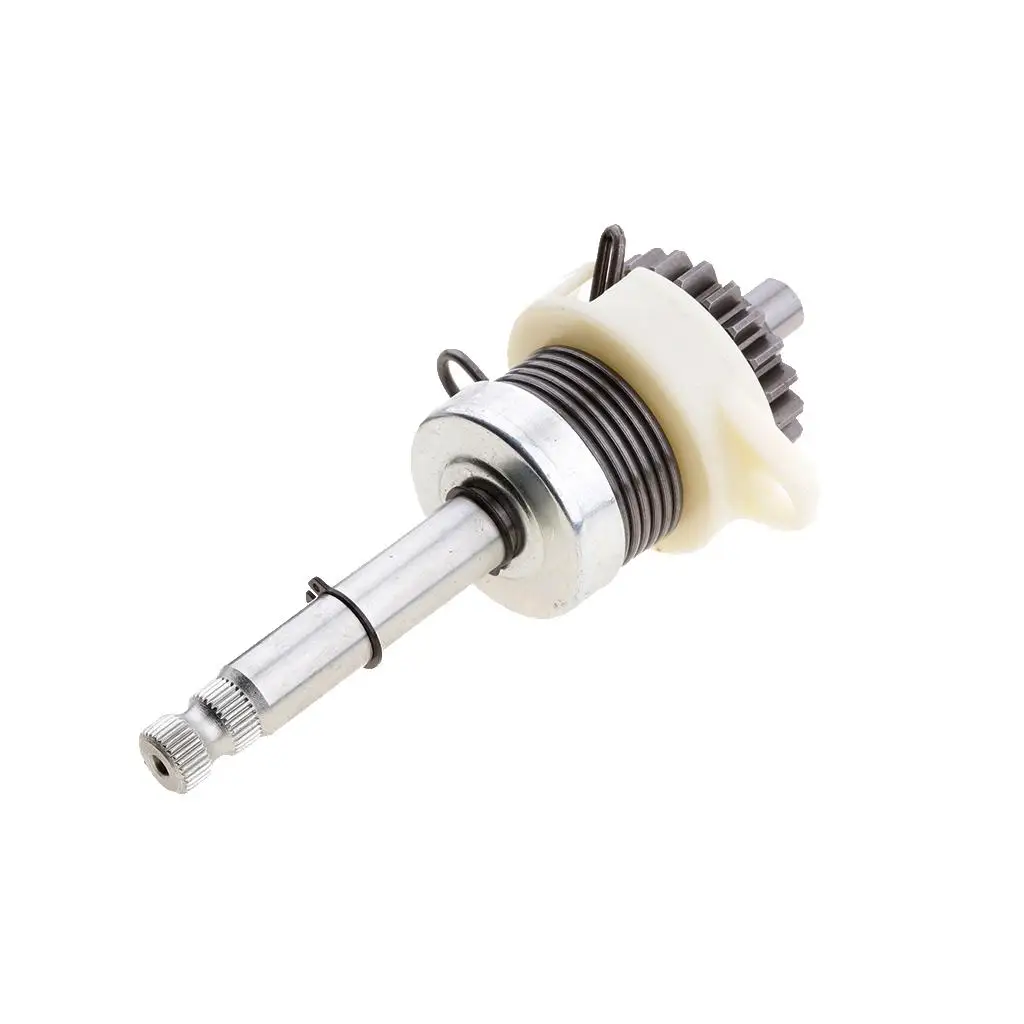 Kick Starter Shaft Gear Metal Spindle Spring Silver Fit for PW80 80 Peewee Off Road Bike Upgrade