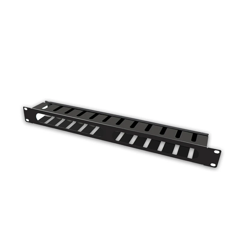 

19-дюймовый шкаф, 12 стоек, сетевая стойка 1U, кабельная стойка, 12 слотов, металлическая сетевая распределительная рамка, органайзер для проводов